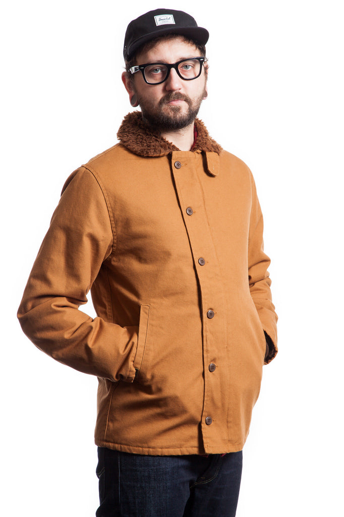 Brixton Mast Jacket Brown/Copper