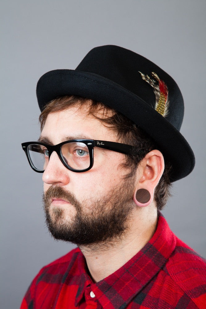 Brixton Gain Fedora Black