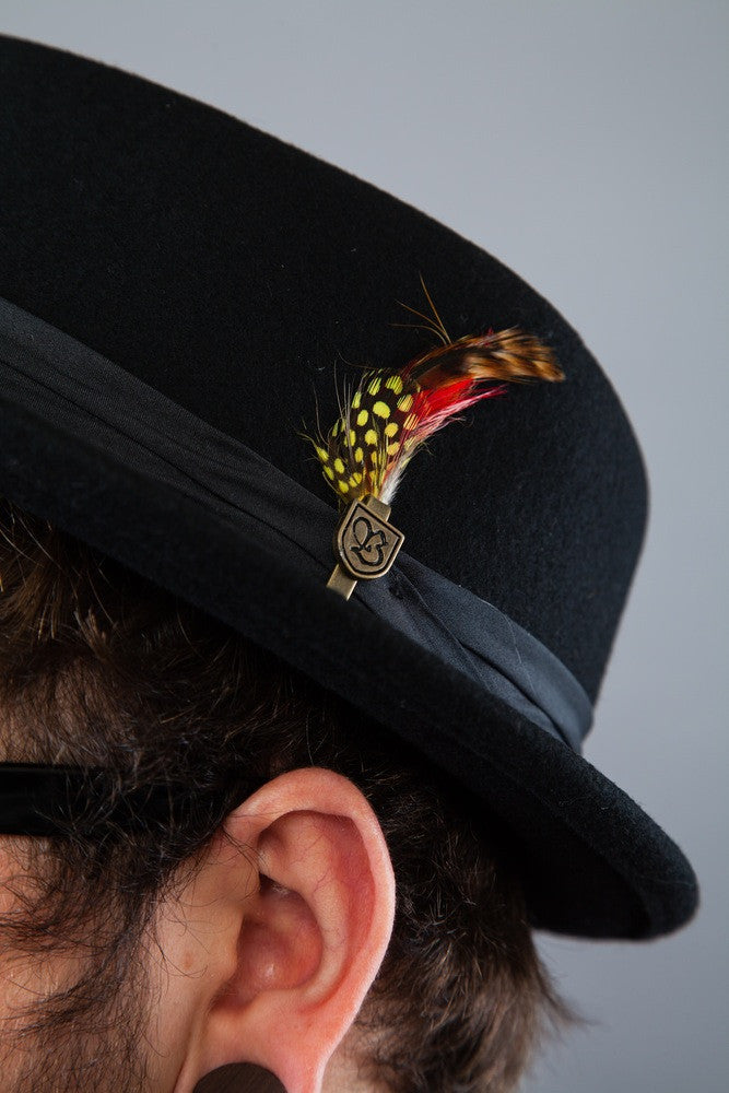 Brixton Stout Pork Pie Hat Black