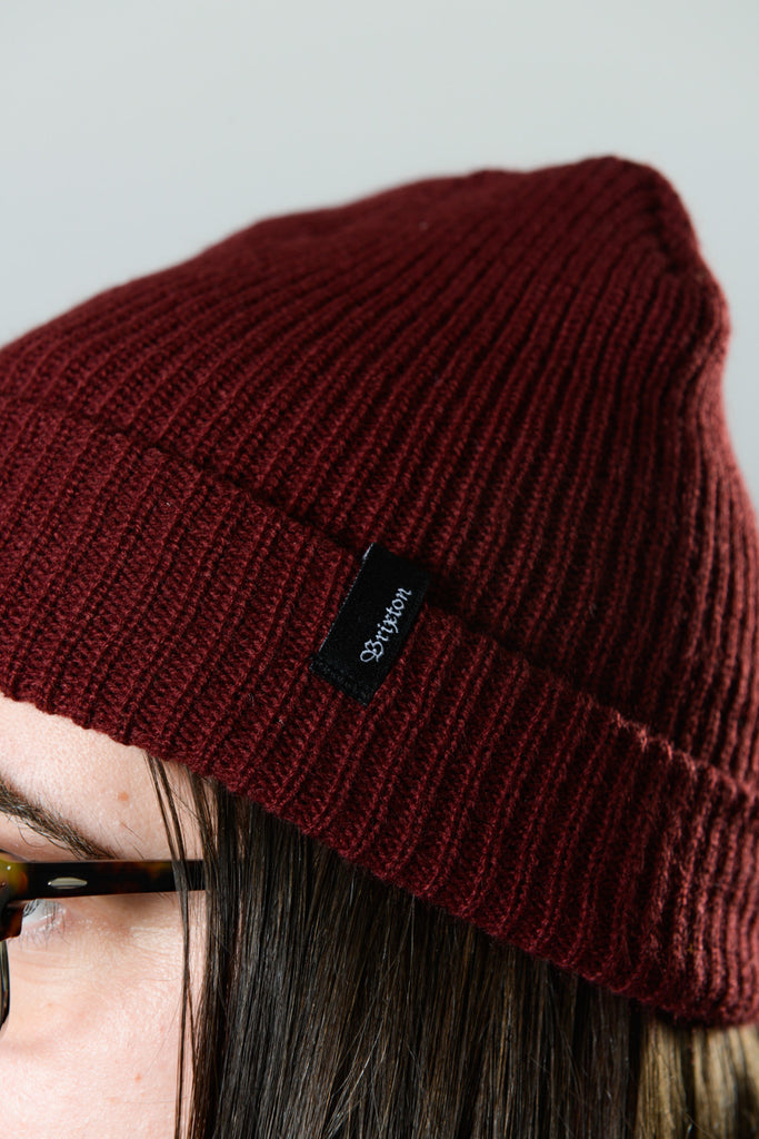 Brixton Heist Beanie Red Heather